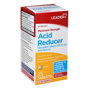 Leader Maximum Strength Acid Reducer 20mg (25 tablets)