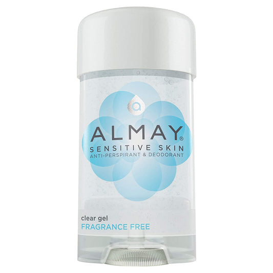Almay Anti-Perspirant & Deodorant, Clear Gel, Fragrance Free - 2.25 oz