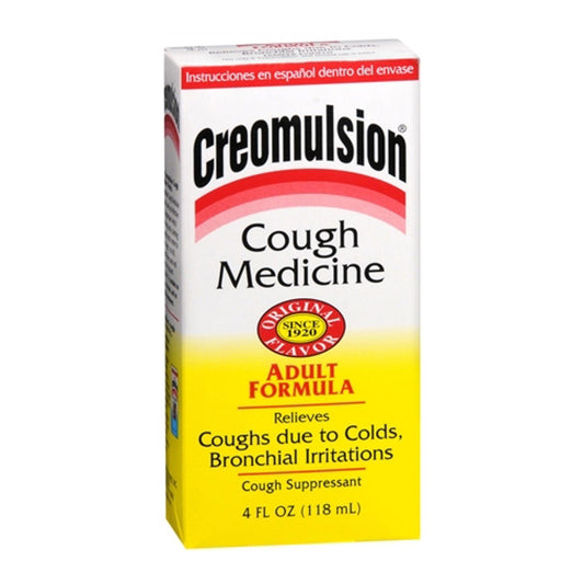 Creomulsion Cough Medicine Liquid Original Flavor 4fl oz
