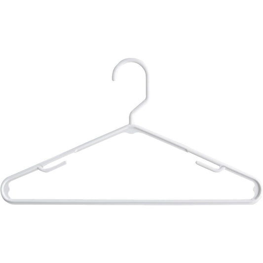 Whitmor Plastic Hangers 10 ct