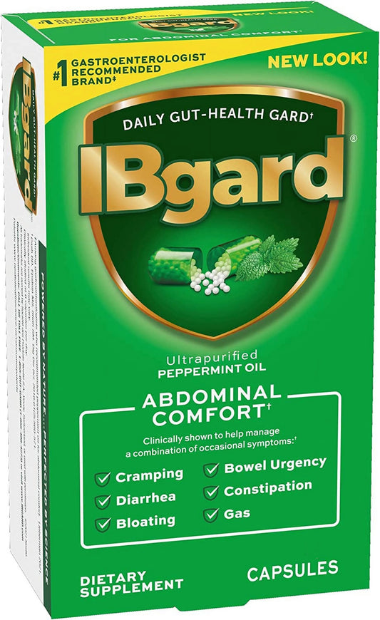 IBgard Daily Gut Health Support Dietary Supplement, 36 Capsules