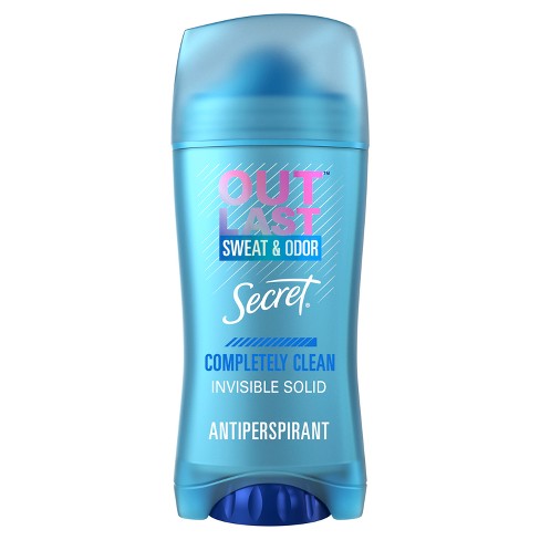 Secret Outlast Invisible Solid Antiperspirant & Deodorant for Women Completely Clean 2.6oz