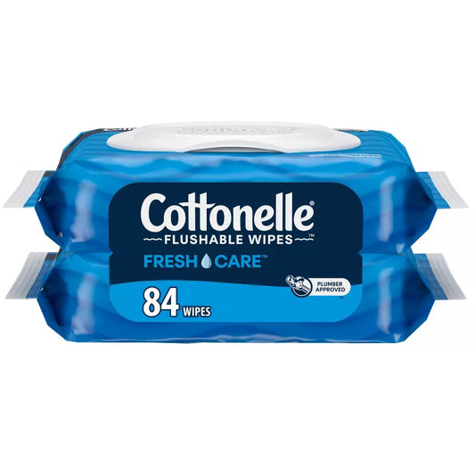 Cottonelle Flushable Wet Wipes 84ct