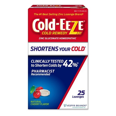 Cold-Eeeze Cold Remedy Cherry Natural Flavor 25 lozenges