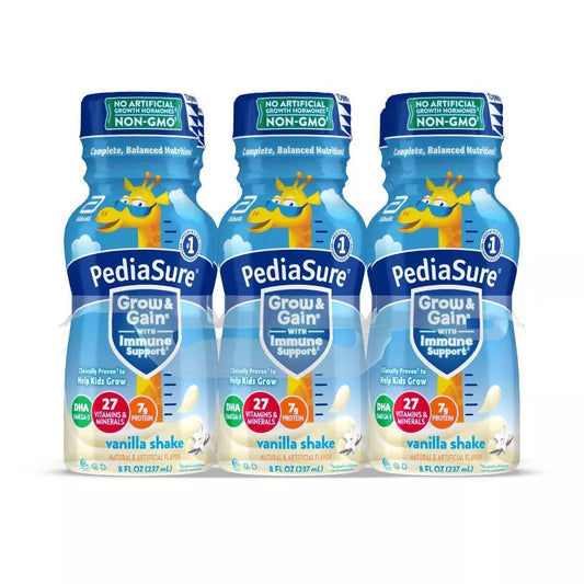 PediaSure Grow & Gain Kids' Nutritional Shake Vanilla - 6 ct/48 fl oz