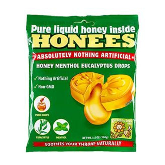 Honees Original Honey Menthol Cough Drops, 20ct