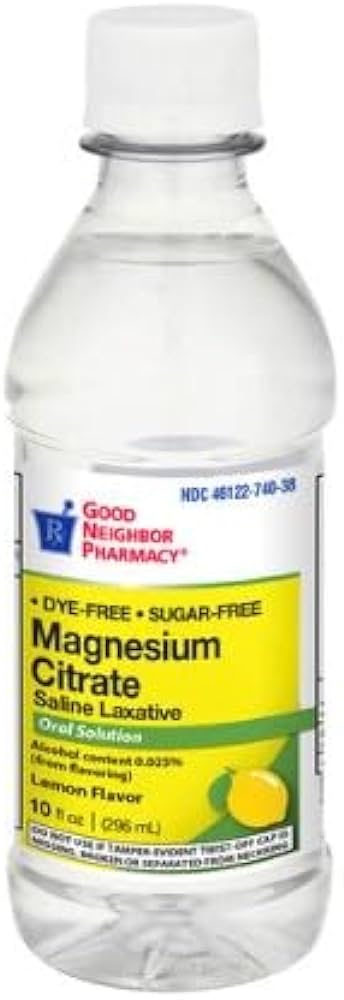 Good Neighbor Pharmacy Magnesium Citrate Lemon 10fl oz