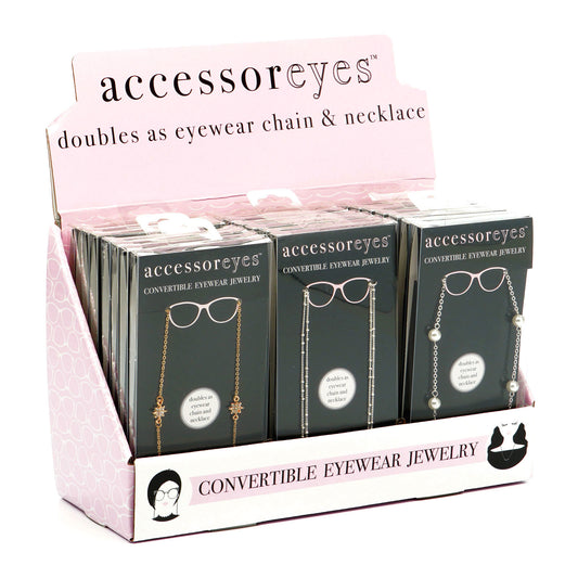Accessoreyes Convertible Eyewear Jewelry Assorted 1ct