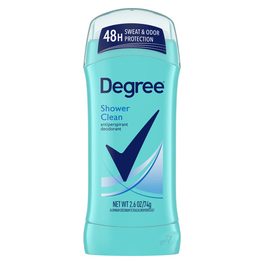 Degree Antiperspirant Deodorant Shower Clean Deodorant for Women 2.6oz