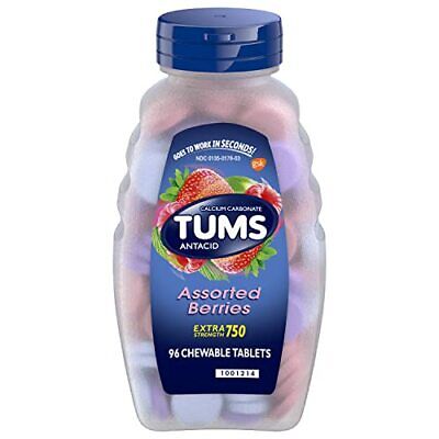 Tums Extra Strength Assorted Berries 96 chewable tablets