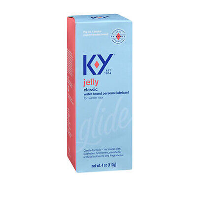 KY Jelly Classic Water-Based Personal Lubricant 4oz