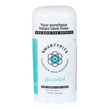 Smarty Pits Aluminum Free Deodorant- Unscented, 2.9oz