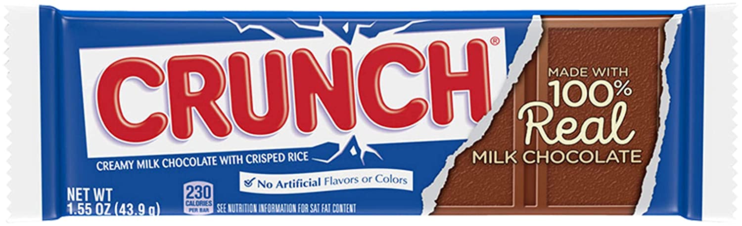 Crunch Milk Chocolate Candy Bar 1.55 oz.
