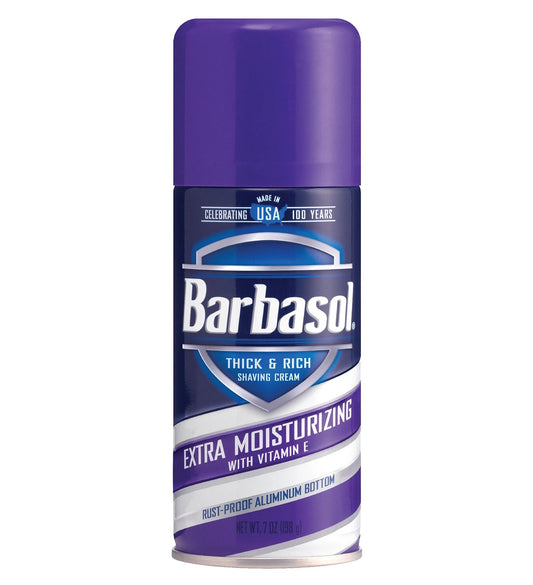 Barbasol Shave Cream Extra Moisturizing 7oz