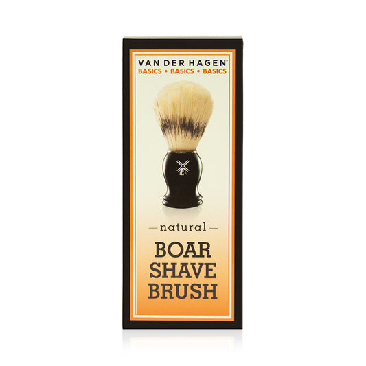 Van Der Hagen Boar Brush, Natural Shave Brush