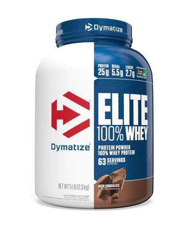 Dymatize Elite 100% Whey Protein Rich Chocolate 5lb