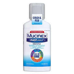 Mucinex Fast-Max Maximum Strength Cold & Flu All in One 6fl oz