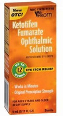 Akorn Ketotifen Fumarate Ophthalmic Solution
