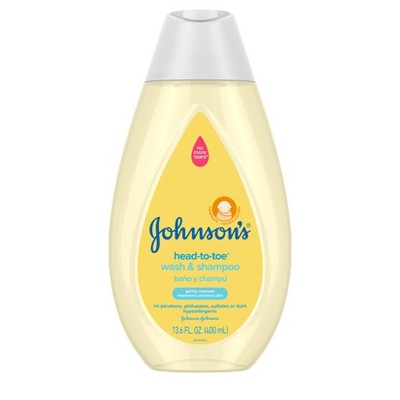 Johnsons Head-to-Toe Wash & Shampoo 13.6oz