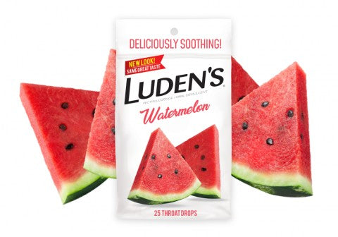 Luden's Watermelon Throat Drops 25ct