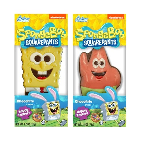 Spongebob Squarepants Easter Chocolate Figure 2.5oz