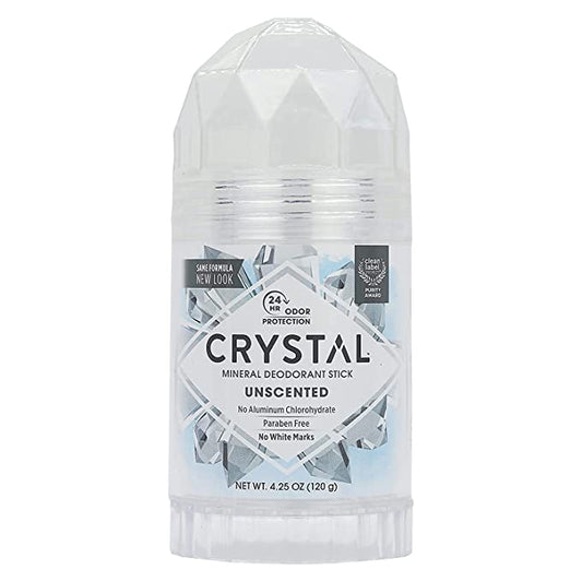 Crystal Mineral Deodorant Stick Unscented 4.25oz
