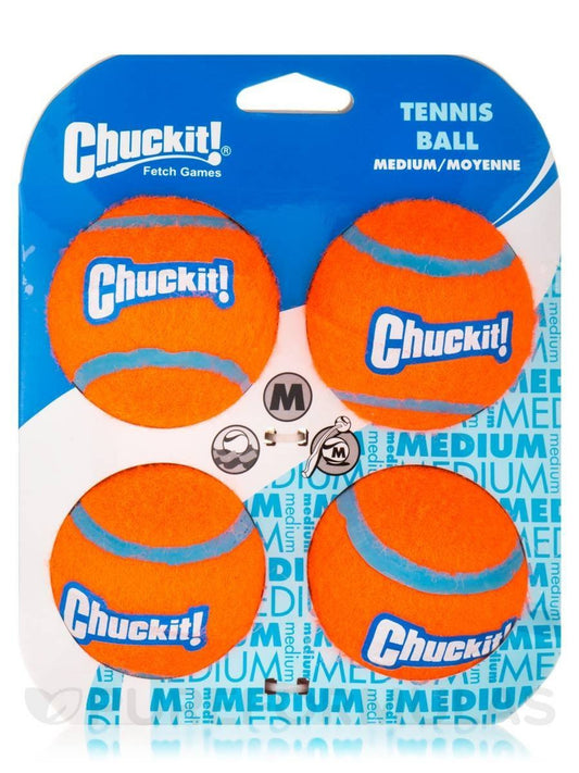 Chuck It Medium Tennis Balls 4pk