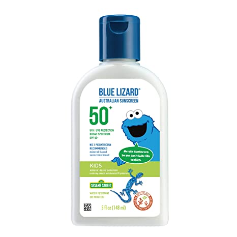 Blue Lizard Kids Mineral-Based Sunscreen Lotion SPF 50+ 5oz