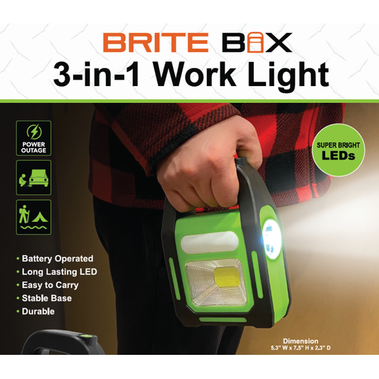 Brite Box 3-in-1 Work Light