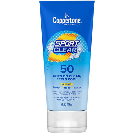 Coppertone Sport Clear Sunscreen SPF 50 5oz