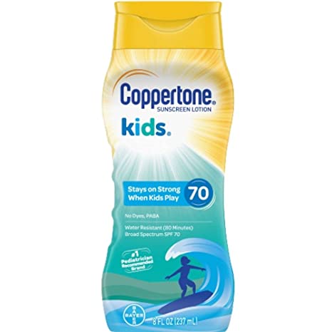 Coppertone Kids Sunscreen Lotion SPF 70 8oz