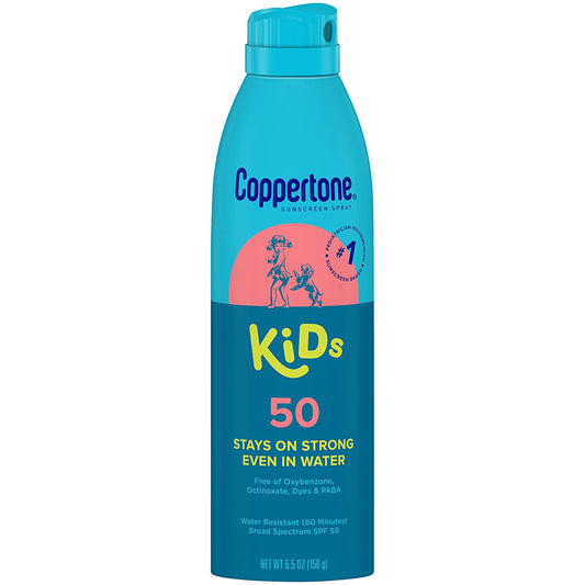 Coppertone Kids Sunscreen Spray 50 SPF 5.5oz