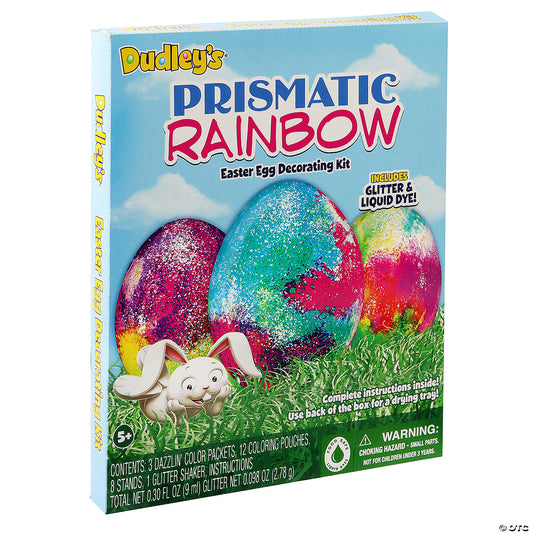 Dudley's Prismatic Rainbow Easter Egg Decorating Kit