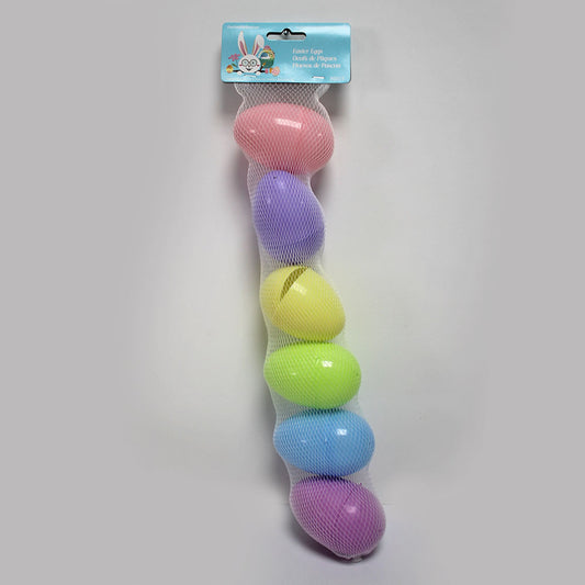 Easter Eggs Pastel 6ct
