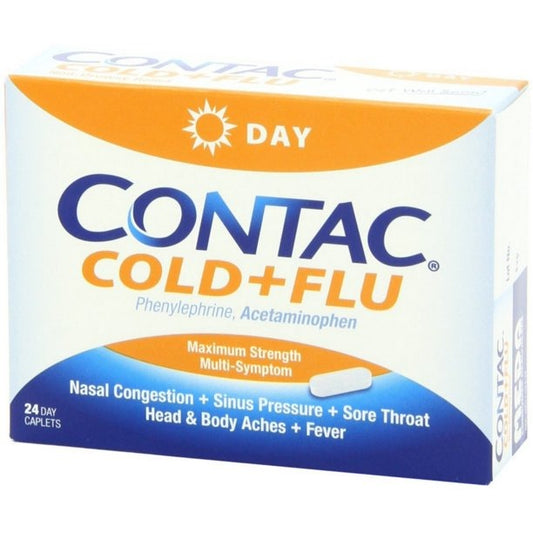 Contac Cold & Flu 24 caplets