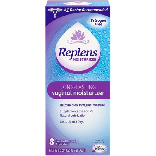 Replens Long-Lasting Vaginal Moisturizer Gel Pre-filled Disposable 8ct