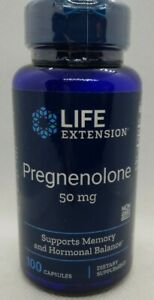 Life Extension Pregnenolone 50mg 100capsules
