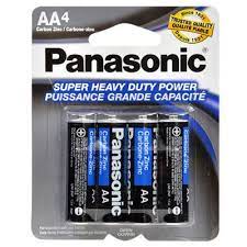 Panasonic AA Batteries 4ct