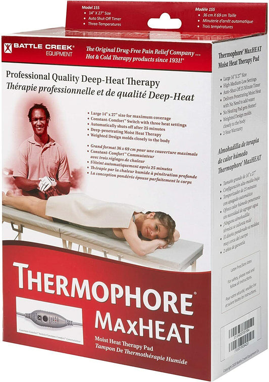 Battle Creek Thermophore MaxHeat Moist Heat Therapy Pad Large
