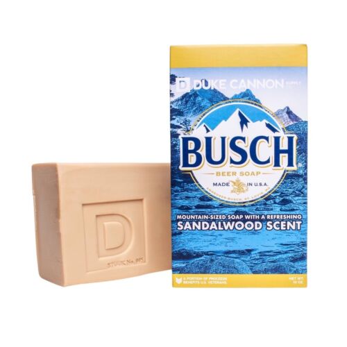 Duke Cannon Busch Beer Soap 10 oz