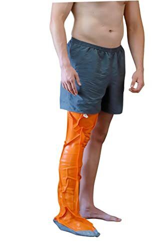 DryPro Vacuum-Sealed Waterproof Cover for Casts & Bandages- Medium Full Leg