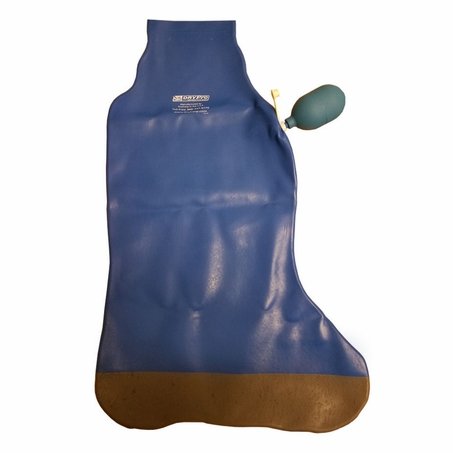 DryPro Vacuum-Sealed Waterproof Cover for Casts & Bandages-Small Full Leg
