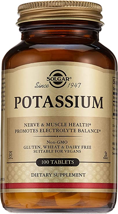 Solgar Potassium 100tablets