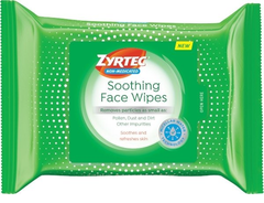 Zyrtec Soothing Face Wipes 25ct