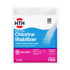 HTH Pool Care Chlorine Stabilizer Granules 4lbs