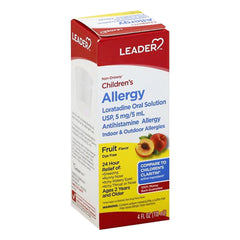 Leader Children's Allergy 5mg Fruit Flavor Liquid 4fl oz
