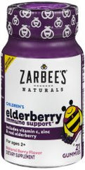 Zarbee's Children's Daily Immune Support w/ Elderberry Natural Berry Flavor Gummies 21ct