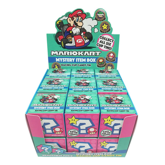 Mario Kart Mystery Item Box Candy - 0.7-oz Tin