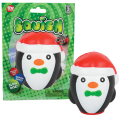 Squish Holiday Penguin 4"