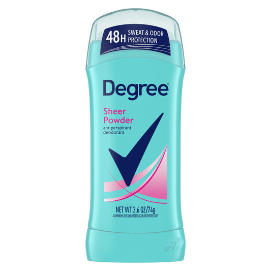 Degree Antiperspirant Deodorant Sheer Powder Deodorant for Women 2.6oz